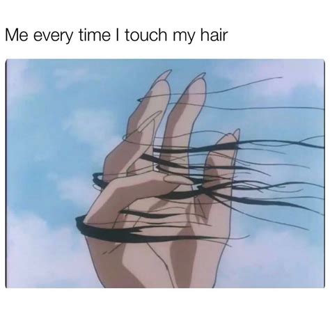 Why everytime I touch my hair it comes out?